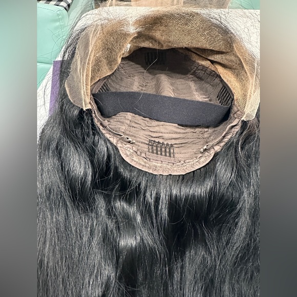 SILKY STRAIGHT 13X4 FRONTAL UNDETECTABLE HD LACE LONG WIG 100% HUMAN HAIR - Picture 7 of 12
